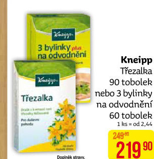 Doplněk stravy Třezalka Kneipp