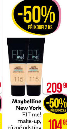Make up Fit me! Matte + Poreless Maybelline