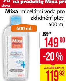 Micelární voda Mixa