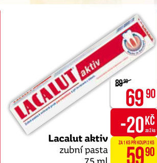 Pasta na zuby Aktiv Lacalut