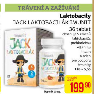 Probiotika Laktobacilák Jack Imunit