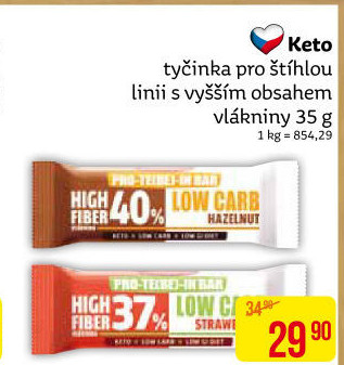Tyčinka proteinová PRO-TE(BE)-IN Le Gracie