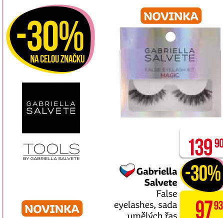 Umělé řasy s lepidlem Gabriella Salvete