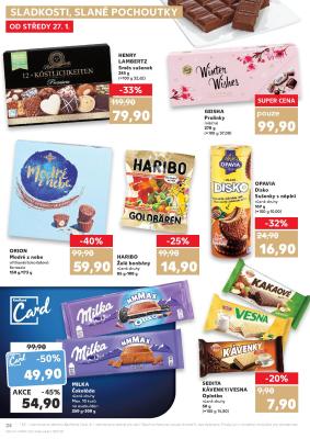 akční leták Kaufland 27.1.2021-2.2.2021