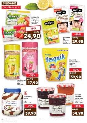 akční leták Kaufland 27.1.2021-2.2.2021