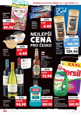 akční leták Kaufland 27.1.2021-2.2.2021