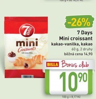 Croissant mini 7 Days