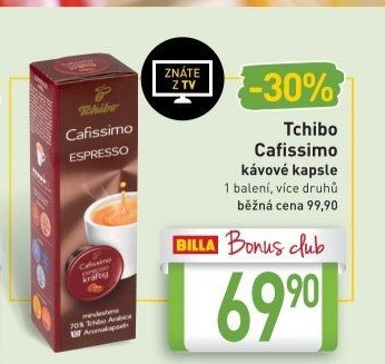 Kapsle Cafissimo Tchibo