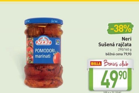Sušená rajčata Neri