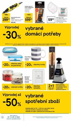 akční leták Tesco 27.1.2021-2.2.2021
