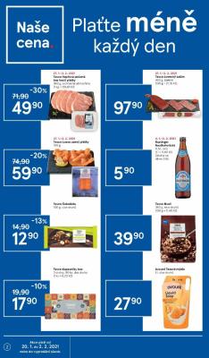 akční leták Tesco 27.1.2021-2.2.2021