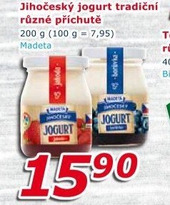 Jogurt ochucený jihočeský tradičníMadeta