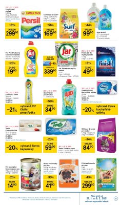 akční leták Tesco 27.1.2021-2.2.2021