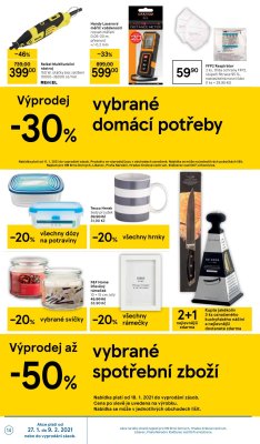 akční leták Tesco 27.1.2021-2.2.2021