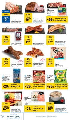 akční leták Tesco 27.1.2021-2.2.2021