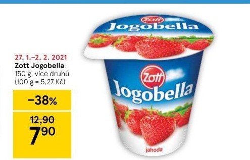 Jogurt Jogobella Zott