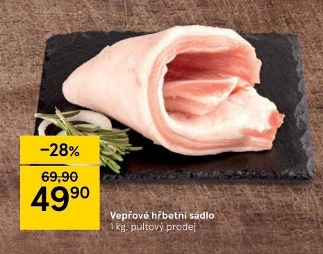 Sádlo vepřové syrové