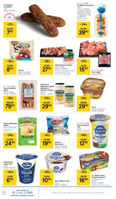 akční leták Tesco 27.1.2021-2.2.2021