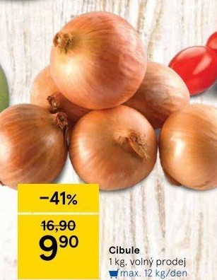 Cibule kuchyňská žlutá