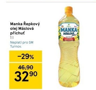 Řepkový olej Manka Fabio