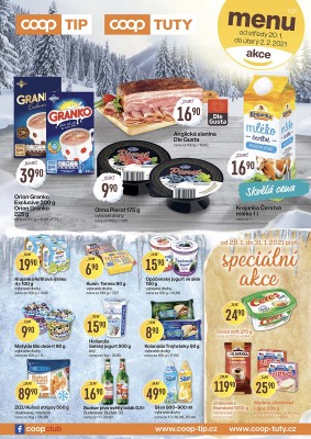 akční leták COOP 20.1.2021-2.2.2021
