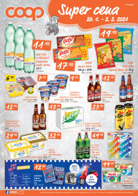 akční leták COOP 20.1.2021-2.2.2021