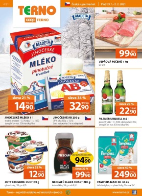 akční leták COOP 27.1.2021-2.2.2021