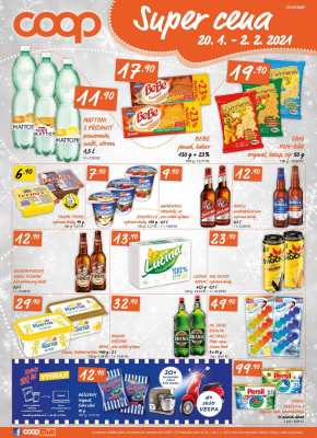 akční leták COOP 27.1.2021-2.2.2021
