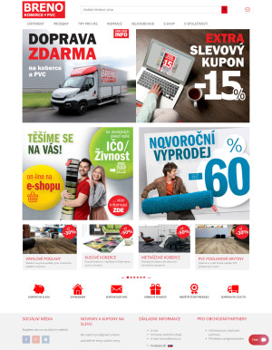 akční leták Breno koberce 27.1.2021-2.2.2021