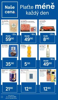 akční leták Tesco 3.2.2021-9.2.2021