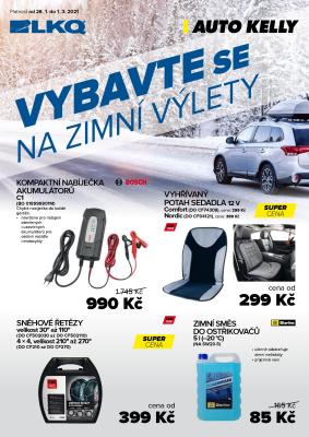 akční leták Auto Kelly 26.1.2021-1.3.2021