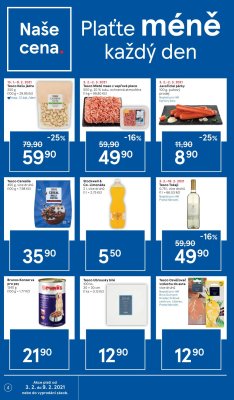 akční leták Tesco 3.2.2021-9.2.2021