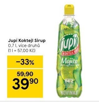 Sirup Koktejl Jupí