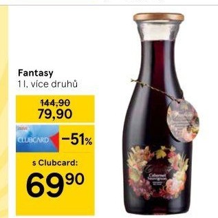 Vína Fantasy Migdal Chateau Cojusna