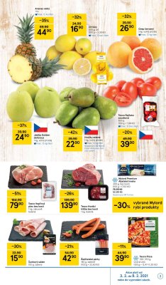 akční leták Tesco 3.2.2021-9.2.2021