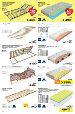akční leták Sconto nábytek 3.2.2021-25.2.2021