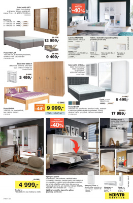 akční leták Sconto nábytek 3.2.2021-25.2.2021