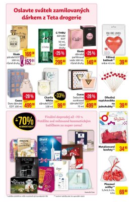 akční leták Teta drogerie 4.2.2021-15.2.2021