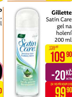 Gel na holení dámský Satin Care Gillette