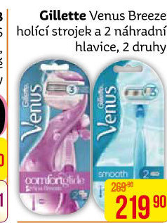 Holicí strojek dámský Breeze Gillette Venus