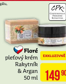 Krém pleťový rakytník a argan Floré