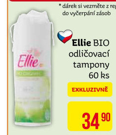 Odličovací tampony Bio Ellie