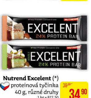Proteinová tyčinka Excelent Nutrend