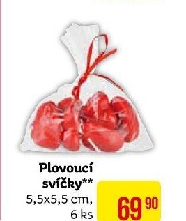Svíčky plovoucí