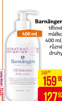 Tělové mléko Barnängen