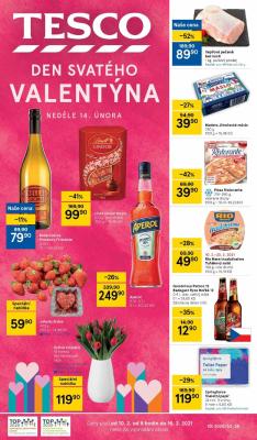 akční leták Tesco 10.2.2021-16.2.2021