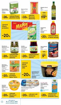 akční leták Tesco 10.2.2021-16.2.2021