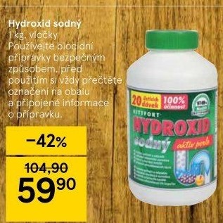 Hydroxid sodný Kittfort