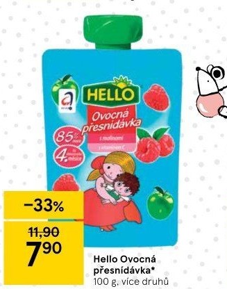 Ovocná kapsička Hello