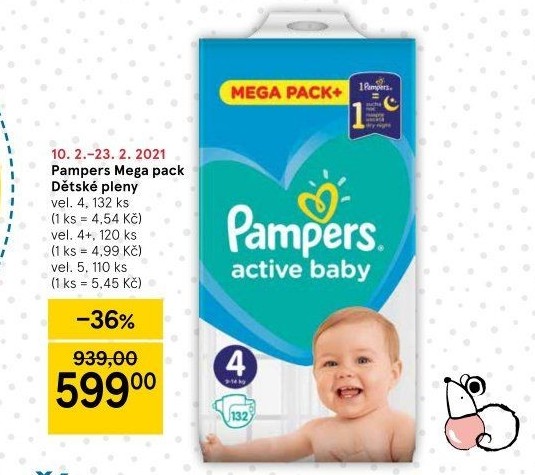 Pleny dětské Pampers